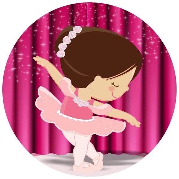 Painel bailarina sublimado