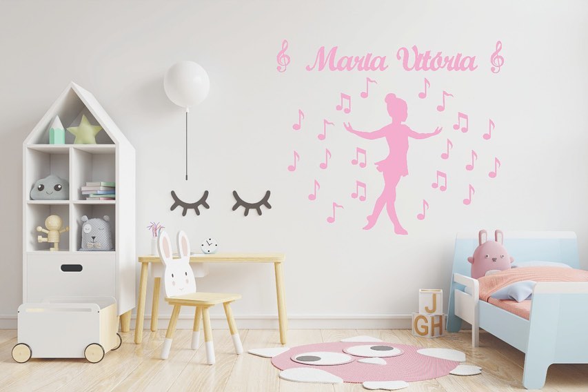 Painel bailarina 3D