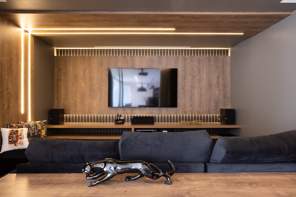 painel de tv para sala planejado
