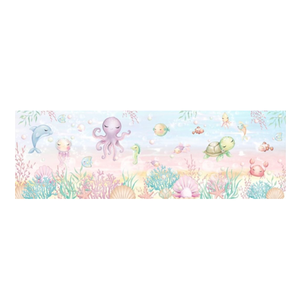 painel de parede fundo do mar quarto bebê