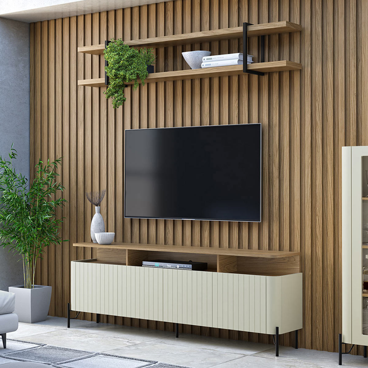 painel para sala pequena