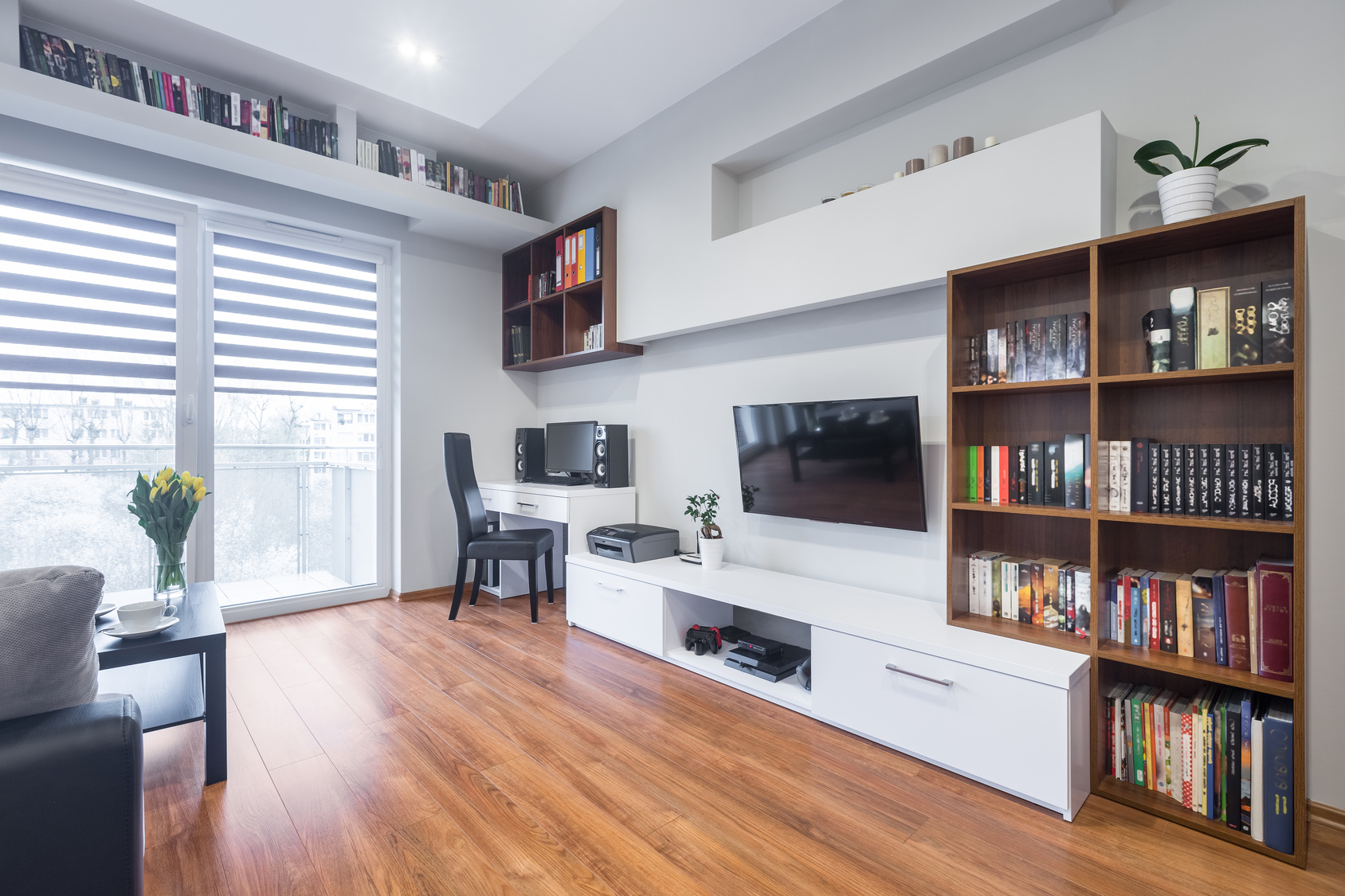 painel com led para sala