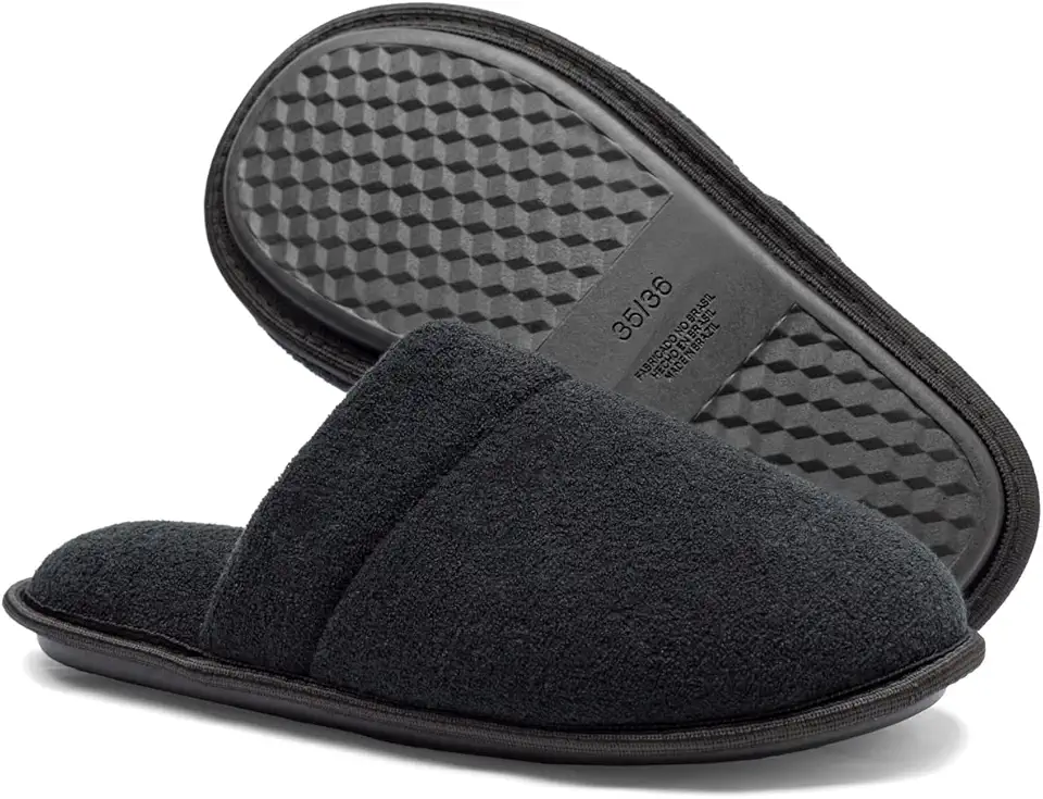 pantufa antiderrapante feminina