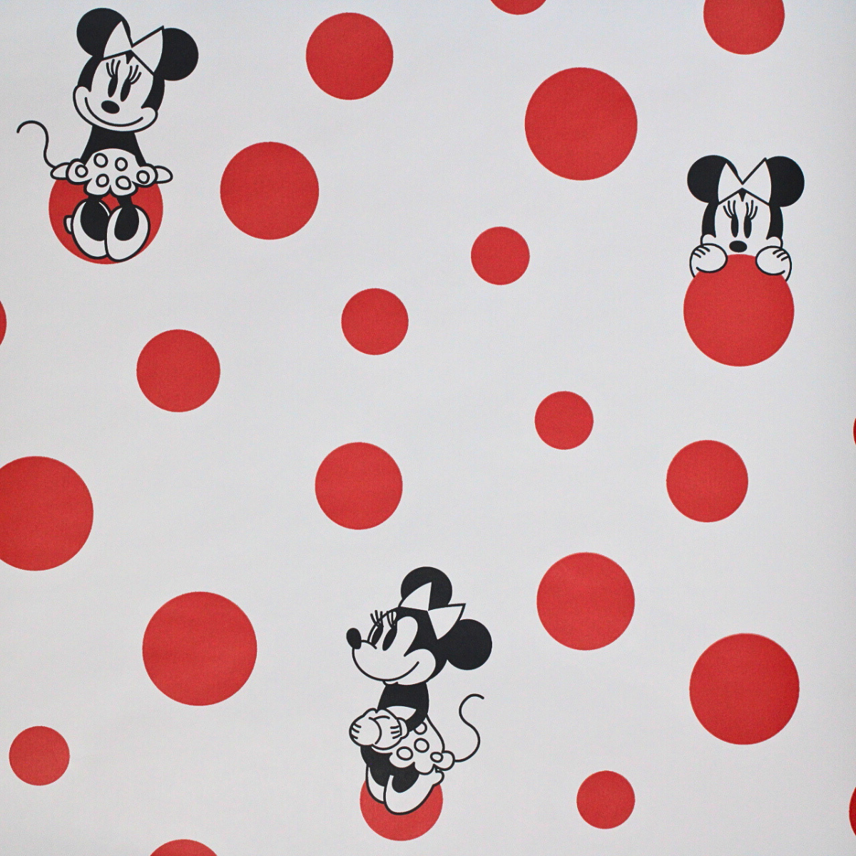papel de parede Minnie vintage