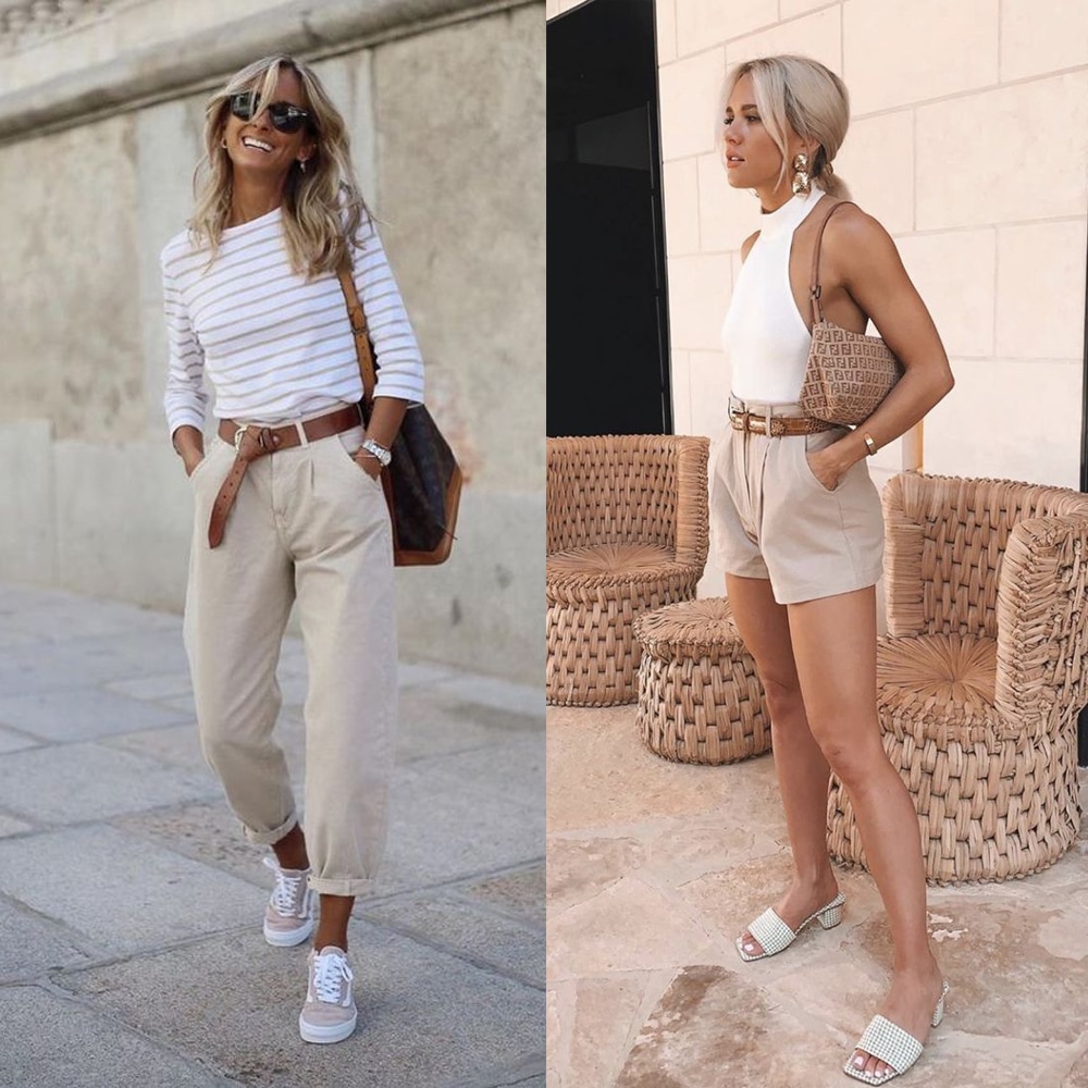 calça pantalona atemporal