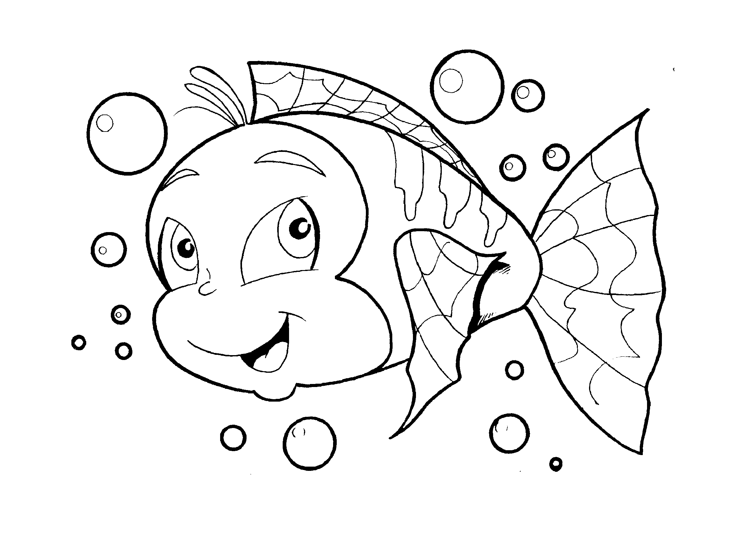 atividade de arte com peixes