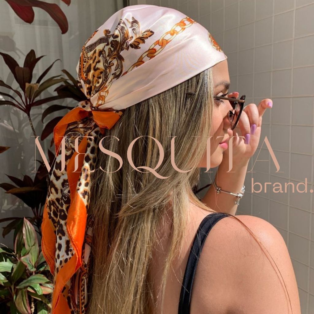 turbante para cabelo curto