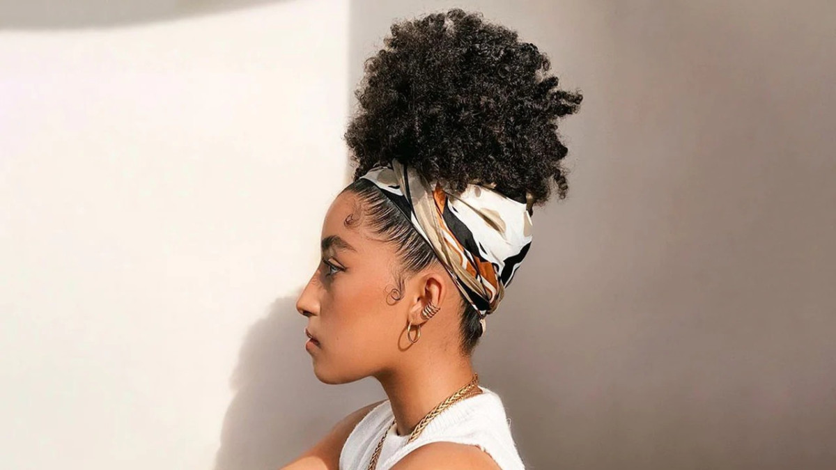 lenço de cabelo para cabelos curtos