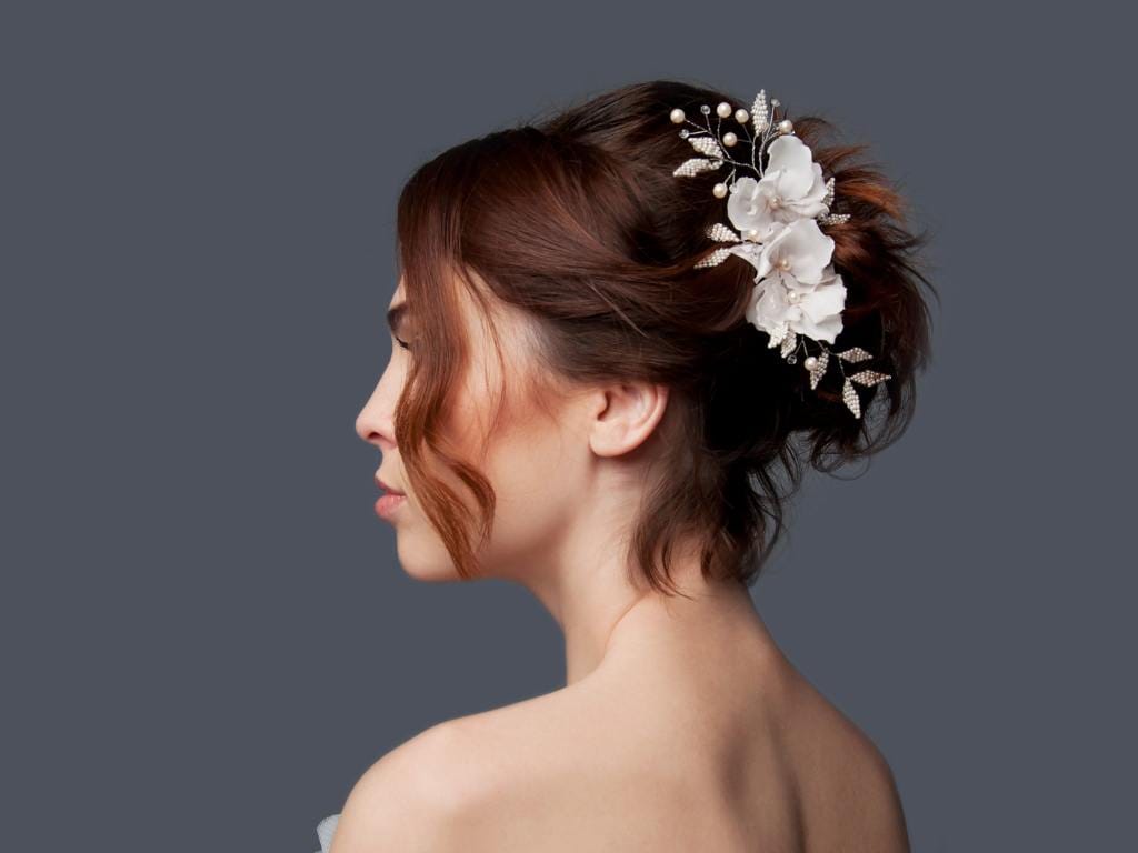 penteado curto casamento civil