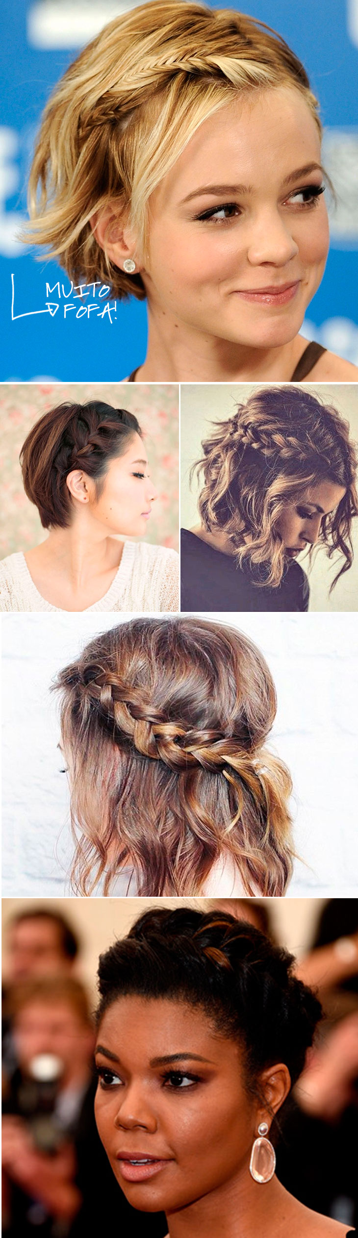 penteado cabelo curto profissional