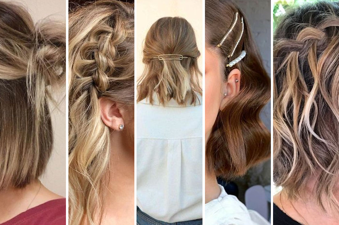 como arrumar cabelo curto para o trabalho