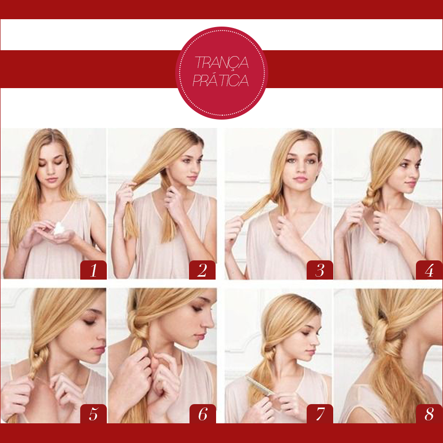 penteado liso semipreso