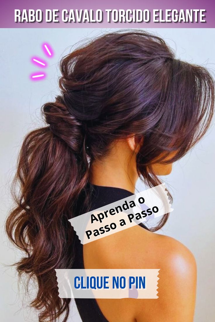 Rabo de cavalo baixo