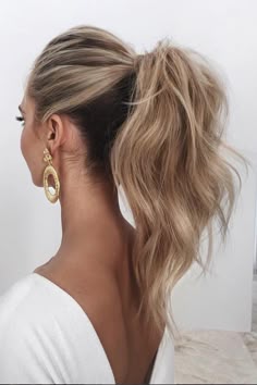Rabo de cavalo com volume