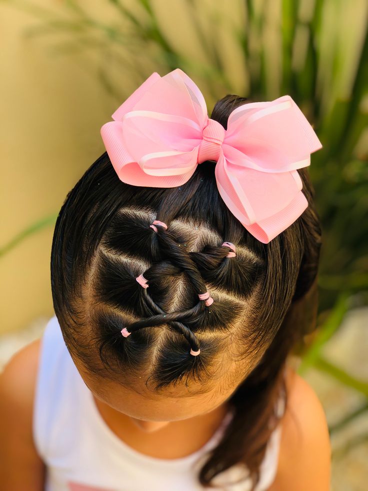 penteado fácil com liguinha