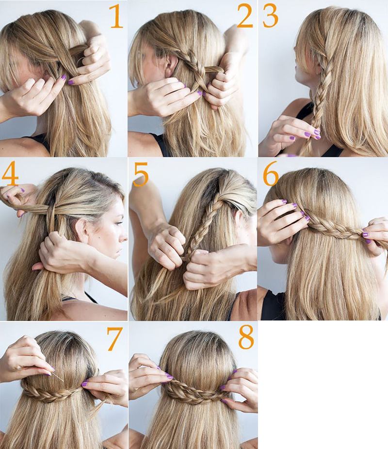 penteado rapido para o trabalho