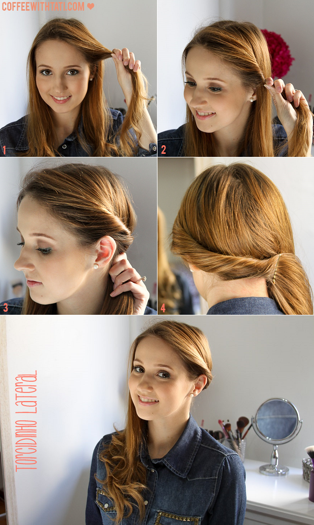 como fazer penteado