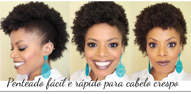 penteado simples