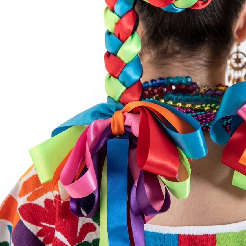 penteado junino menina