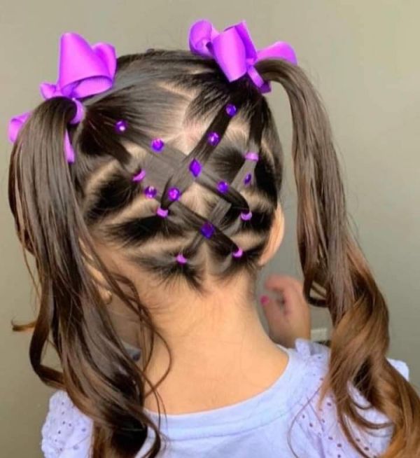 penteado caipira infantil