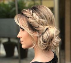 penteado madrinha coque