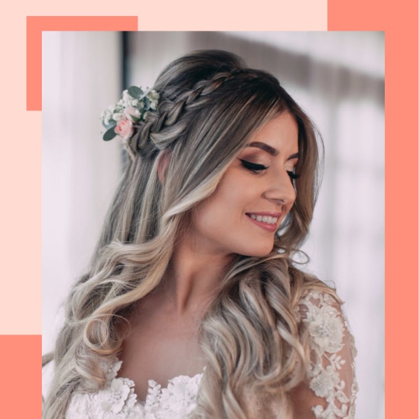 penteado noiva civil minimalista