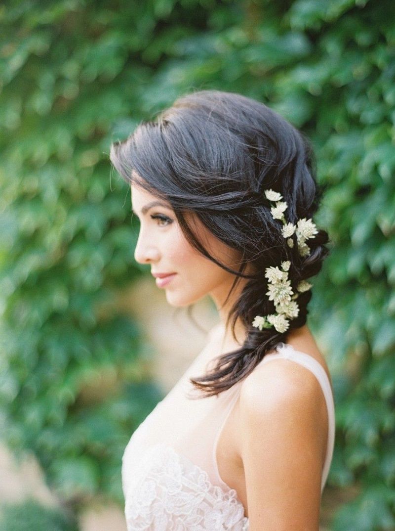 ideias penteado noiva casamento civil