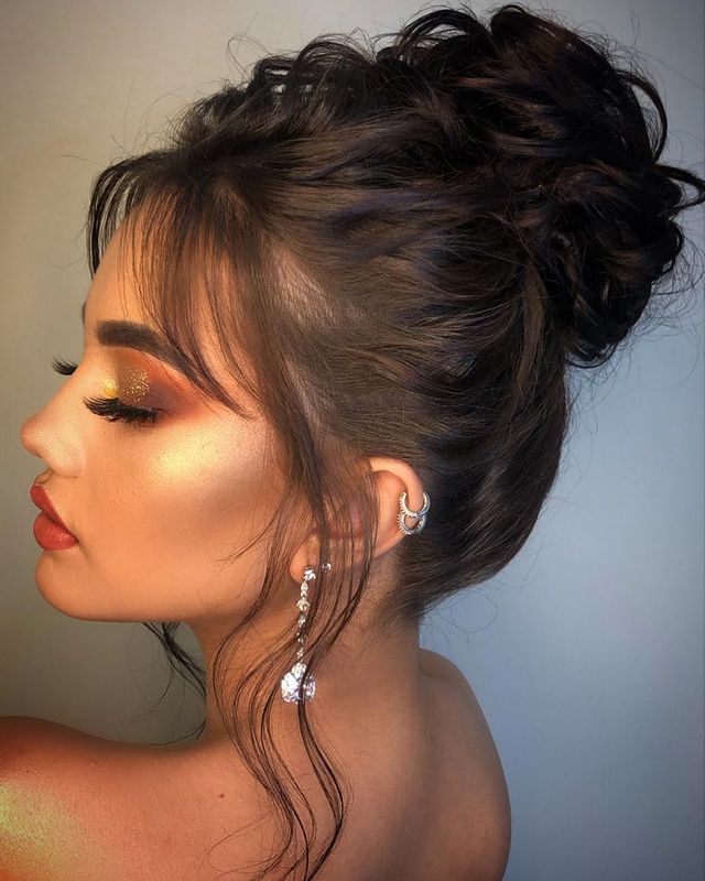penteado noiva civil para vestido simples