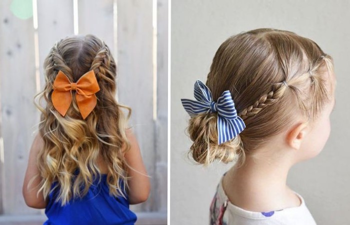 penteado para bebê cabelo pequeno