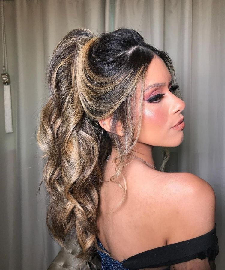 penteados formatura cabelo curto e fino