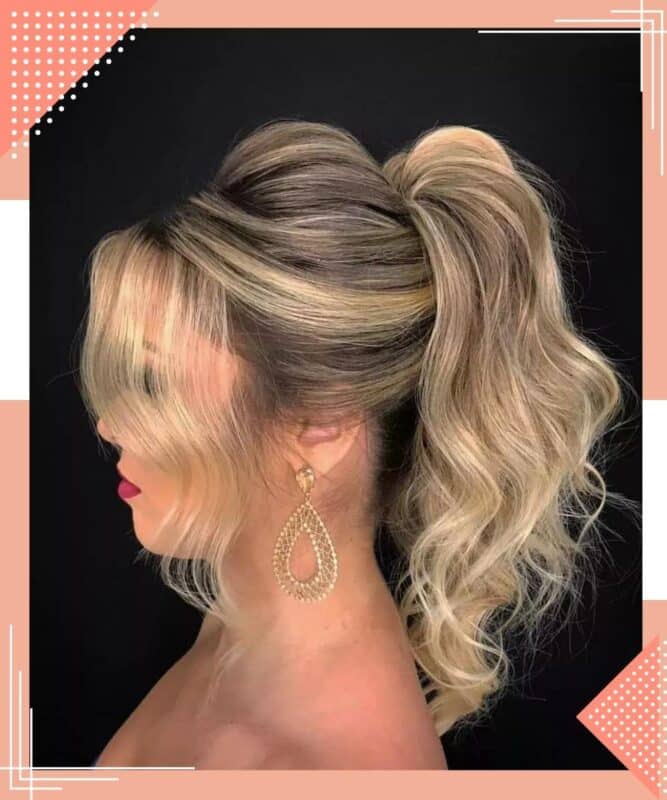 penteados para casamento à noite