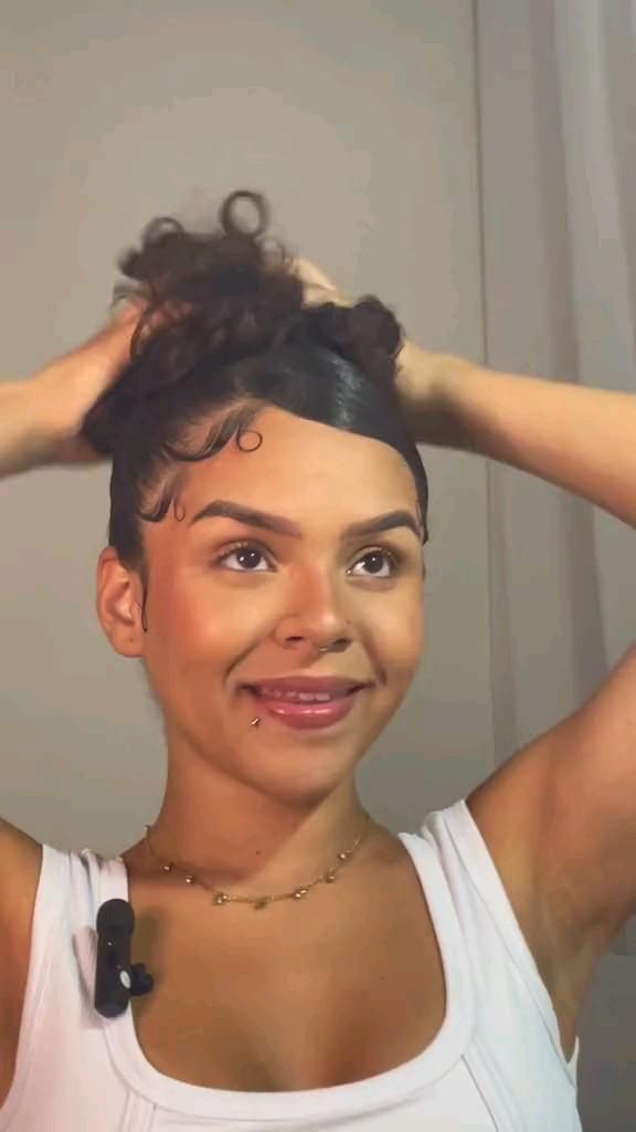 penteado com tic tac