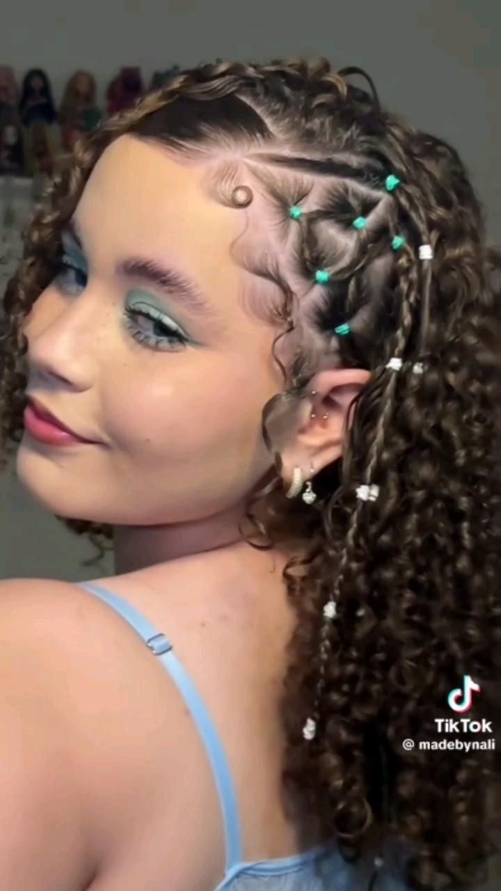 penteado infantil com liguinha