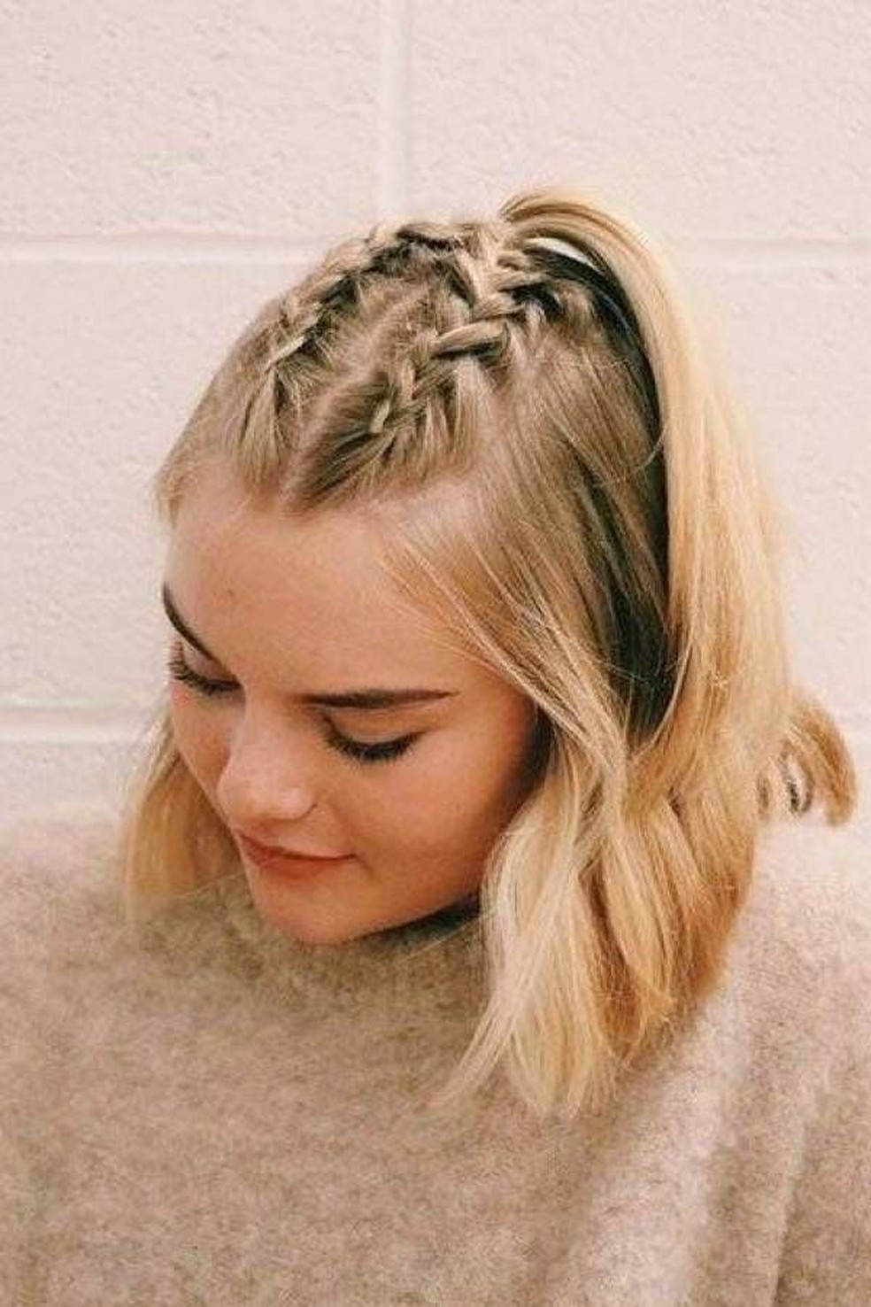 penteados para cabelo curto e grosso