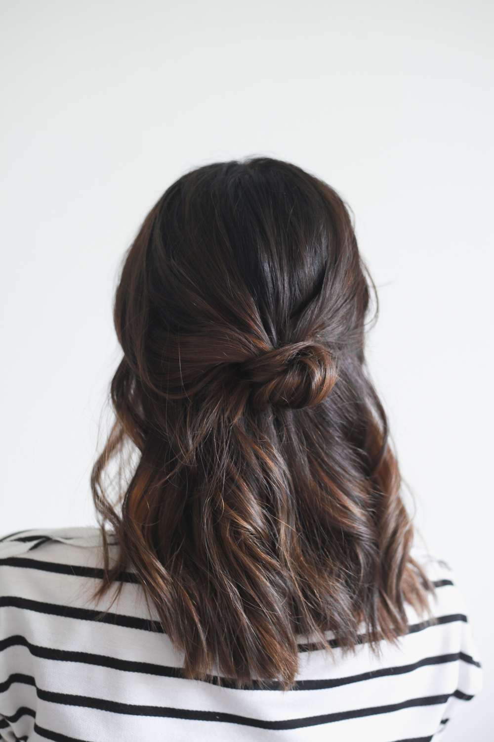 penteados fáceis para cabelo curto liso
