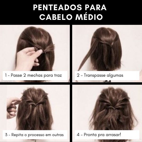 penteados fáceis para cabelo curto crespo