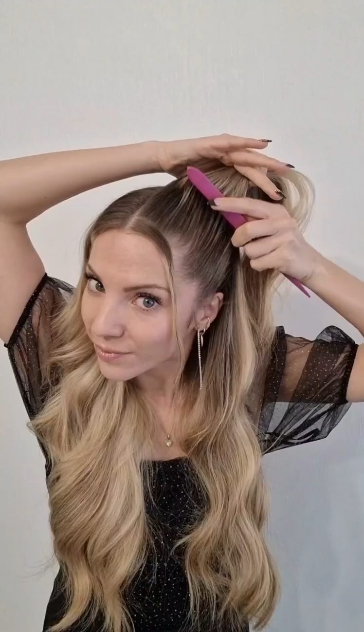 penteado são joão simples