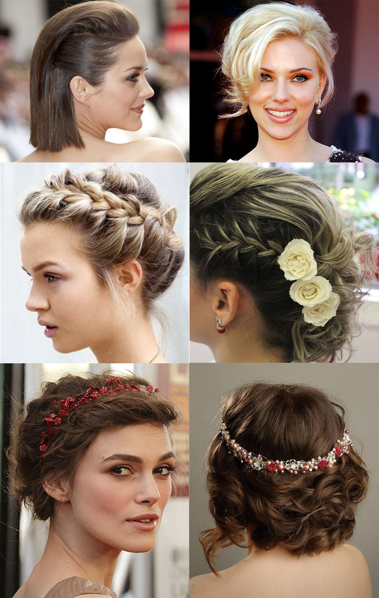 ideias penteado cabelo curto