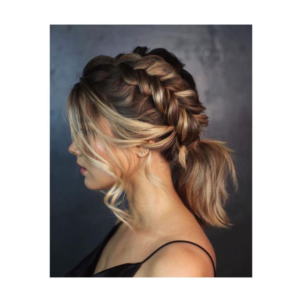 penteado fácil cabelo curto