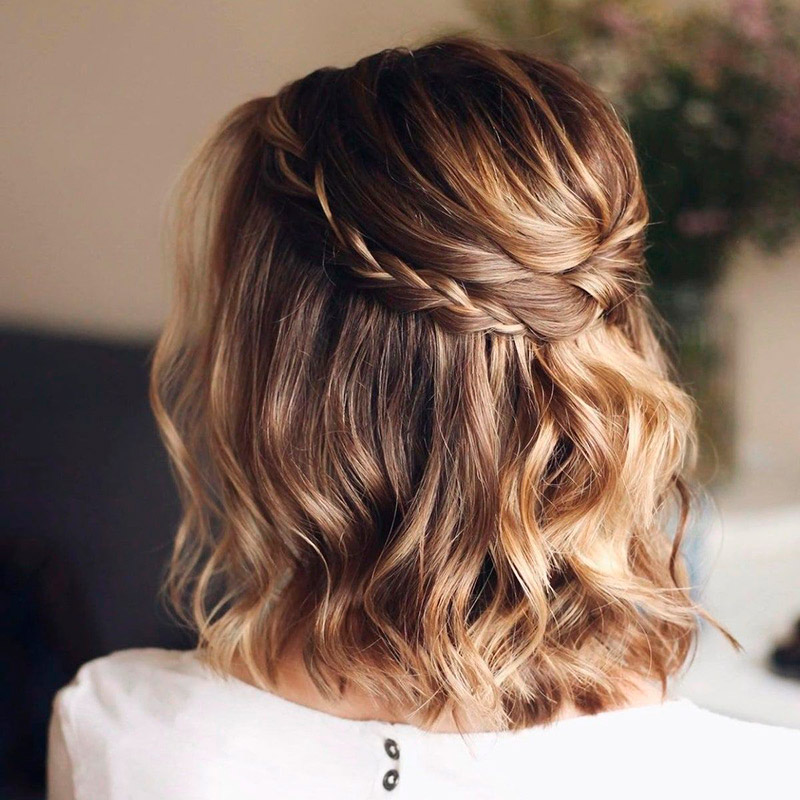 como arrumar cabelo curto