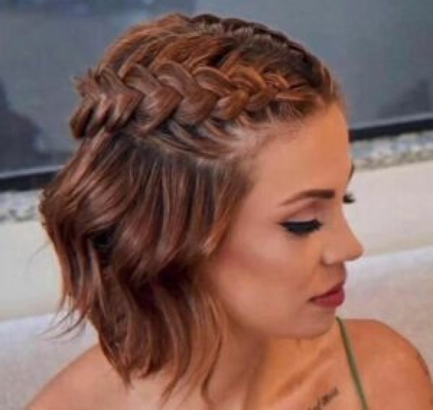 ideias penteado cabelo curto