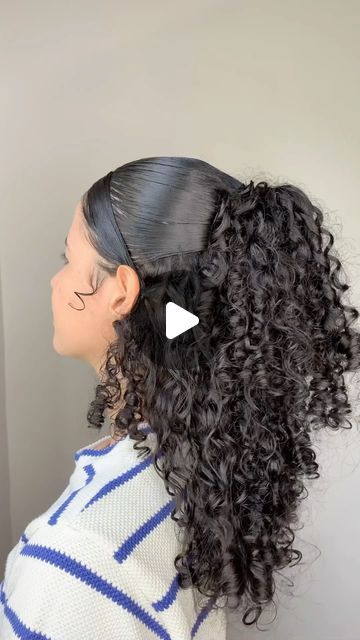 penteado de formatura para crespos