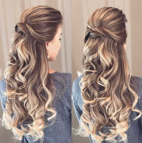 penteado simples madrinha