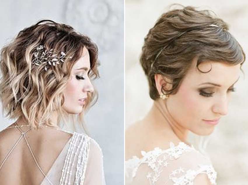 penteados noiva cabelo curto vintage