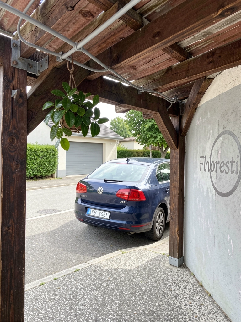 Três ícones estilizados representando licença, madeira e ferro, alinhados horizontalmente.