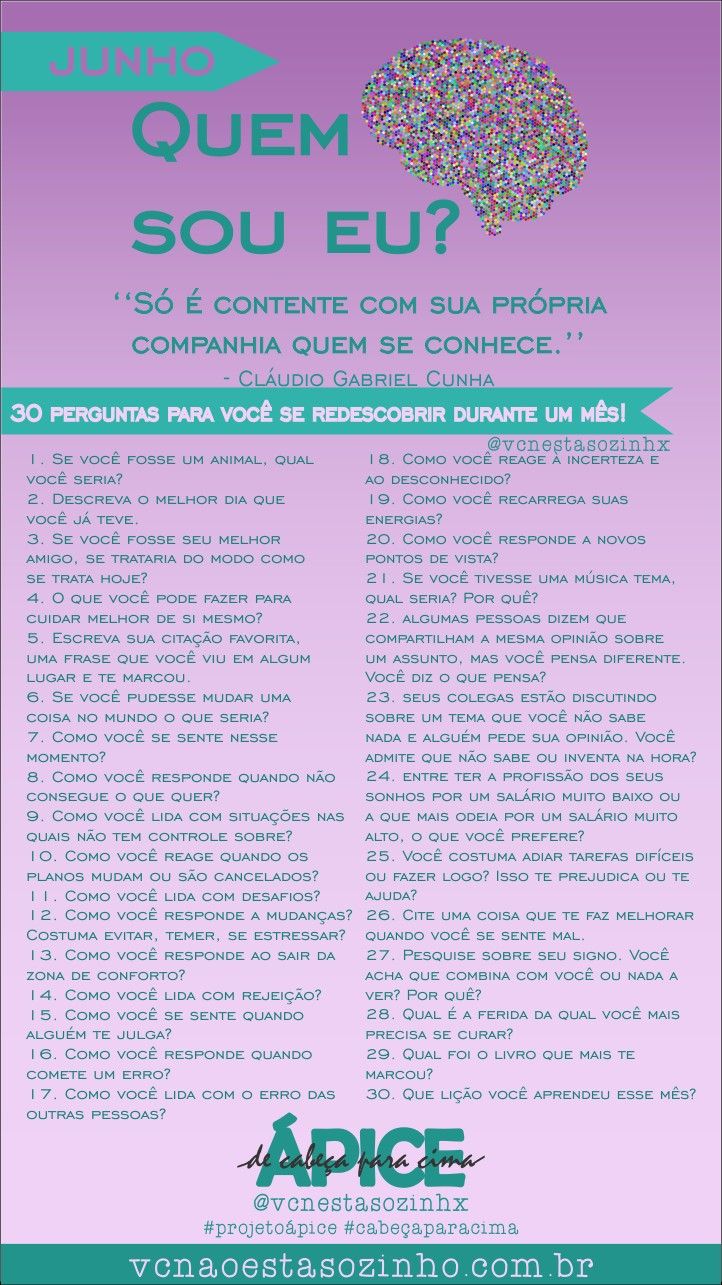 perguntas sobre emoções e comportamento para terapia