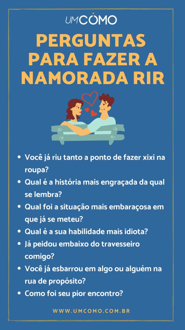 perguntas para namorada engraçadas