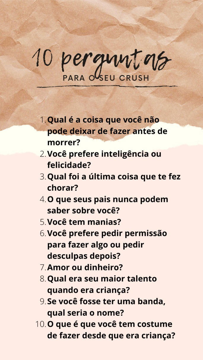 perguntas para namorada sobre o futuro
