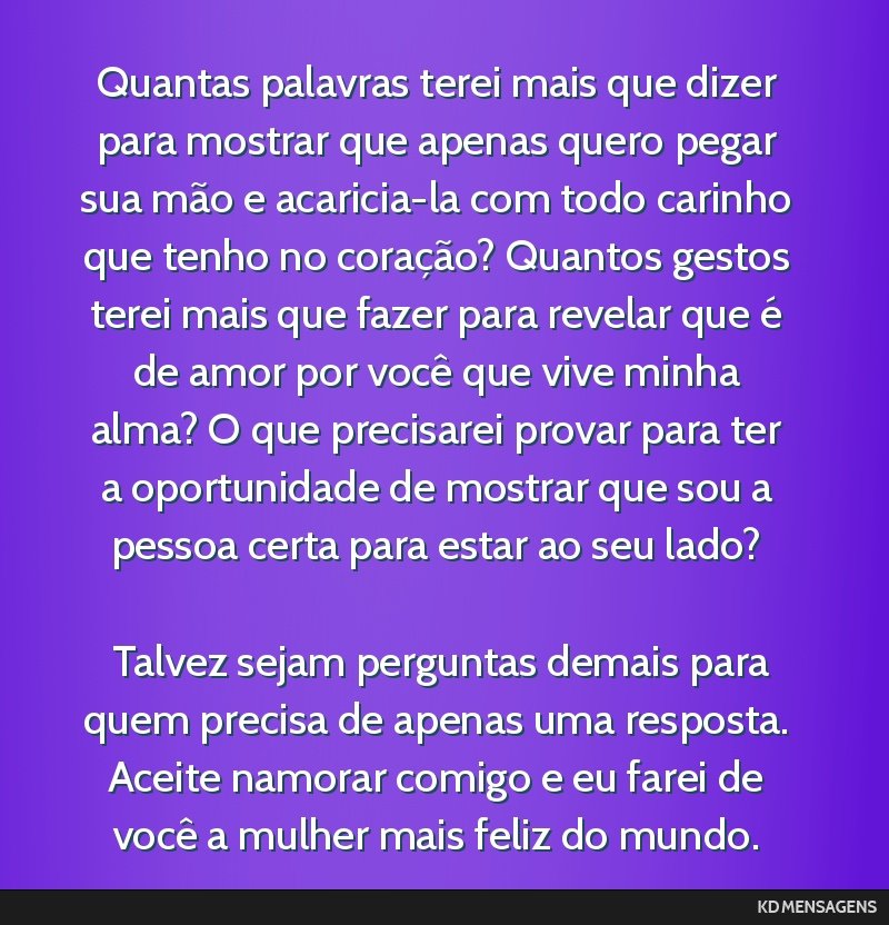 perguntas para testar o namorado