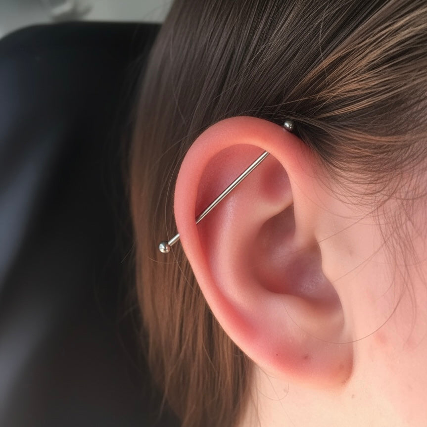 piercing na orelha